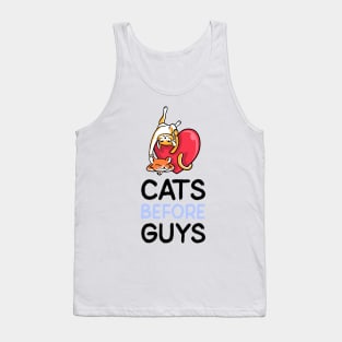 cats before guys Tank Top